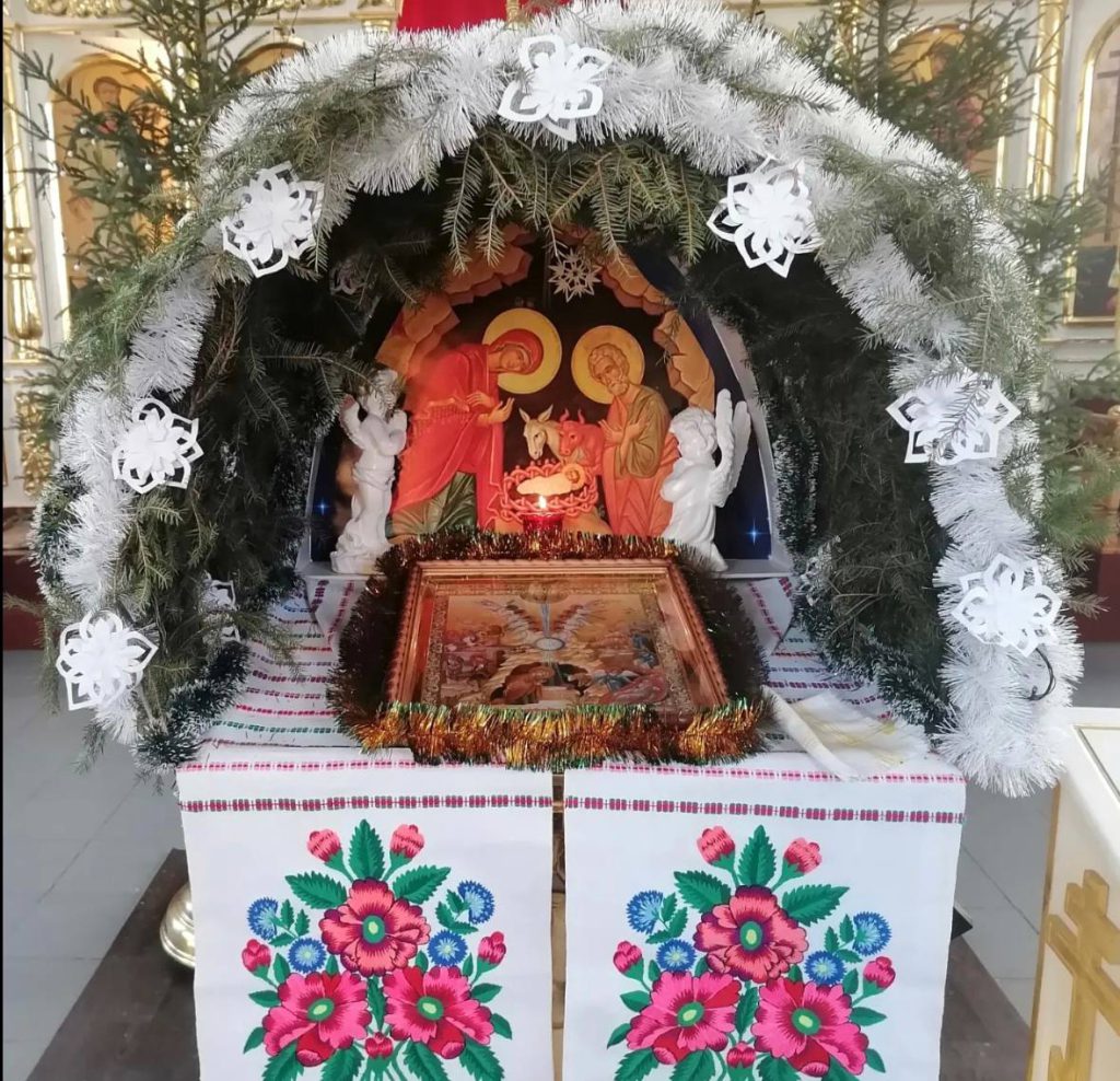 Поздравления настоятеля храма с Рождеством Христовым и новолетием